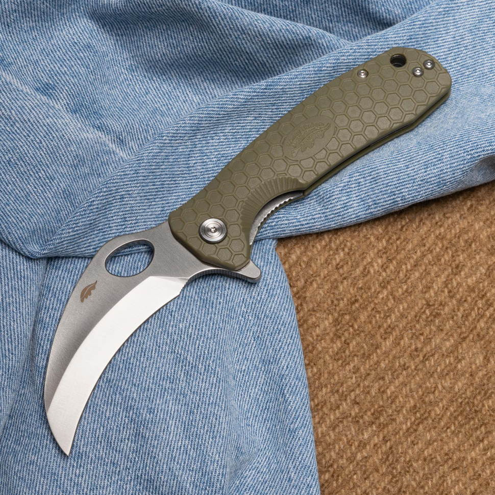 фото Нож claw l d2 green honey badger