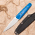 Нож TytoF ELMAX, G10 синяя ножны – kydex, выпуклая линза    