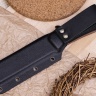 Нож BarnF N690, G10 черная, ножны – kydex, выпуклая линза - фото