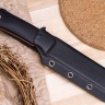 Нож BarnF N690, G10 черная, ножны – kydex, выпуклая линза - фото