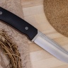 Нож BarnF N690, G10 черная, ножны – kydex, выпуклая линза - фото