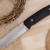 Нож BarnF N690, G10 черная, ножны – kydex, выпуклая линза