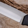 Нож BarnF N690, G10 черная, ножны – kydex, выпуклая линза - фото