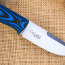 Туристический нож Colada AUS-10Co (Cryo) StoneWash Black-Blue G10 - фото