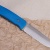 Нож BarnF N690, G10 синяя, ножны – kydex, выпуклая линза