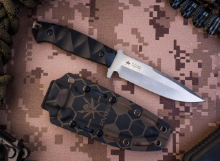 Тактический нож Severus VG-10 (Cryo) StoneWash Kydex