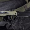 Складной нож "Ponomar Folder" olive b/w (Brutalica) - фото