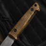 Туристический нож Nikki AUS-8 StoneWash орех кожа - фото
