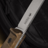 Туристический нож Nikki AUS-8 StoneWash орех кожа - фото