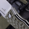 Складной нож "Ponomar Folder" olive s/w (Brutalica) - фото