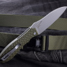 Складной нож "Ponomar Folder" olive s/w (Brutalica) - фото