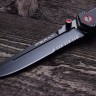Складной нож Ferat Black Seratted (Mr.Blade) - фото
