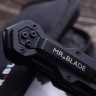 Складной нож Ferat Black Seratted (Mr.Blade) - фото