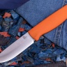 Нож HootF CPR, G10 оранжевая, ножны – kydex, выпуклая линза - фото