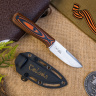 Туристический нож Colada Elmax (Cryo) StoneWash Black-Orange G10 - фото