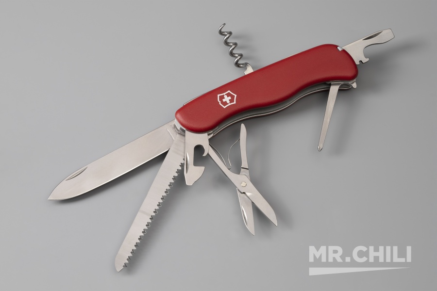Victorinox outrider red top