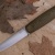 Нож NorthSF финка &quot;Бочонок&quot; CPR, G10 песчано-оливковая, ножны – kydex, выпуклая линза