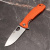 Нож Flipper L D2 Orange