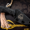 Туристический нож Hammy Elmax StoneWash Carbon - фото