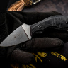 Туристический нож Hammy Elmax StoneWash Carbon - фото