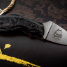 Туристический нож Hammy Elmax StoneWash Carbon - фото