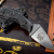 Туристический нож Hammy Elmax StoneWash Carbon