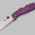 Складной нож Spyderco Endura Flat Ground Purple C10FPPR