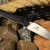 Туристический нож (EDC) Vran N690 StoneWash Black