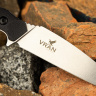 Туристический нож (EDC) Vran N690 StoneWash Black - фото