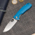 Нож Flipper M D2 Blue