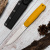 Нож NORTH (финка сучок) N690, yellow, OWL-1151111011