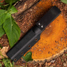 Нож NorthSF финка "Бочонок" N690, G10 красная, ножны – kydex, выпуклая линза - фото