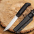 Нож NORTH (финка грибок) elmax, G10, черная