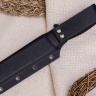 Нож OtusF CPR, G10 черная, ножны – kydex, выпуклая линза - фото