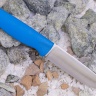 Нож OtusF CPR, G10 синяя, ножны – kydex, выпуклая линза - фото