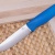 Нож OtusF N690, G10 синяя, ножны – kydex, выпуклая линза