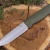 Нож OtusF CPR, G10 оливковая, ножны – kydex, выпуклая линза