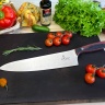 Кухонный нож Alexander L PRO AUS-8 Red G10 - фото