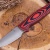 Нож UlulaF скиннер CPR, G10 черно-красная, ножны – kydex, выпуклая линза