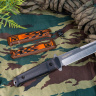Накладки Tactical Echelon G10 Черно-Оранжевые - фото