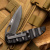 Складной нож Hero 440C Black