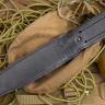 Нож "Коршун-2" (AUS-8, stonewash черный, эластрон) - фото