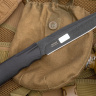 Нож "Коршун-2" (AUS-8, stonewash черный, эластрон) - фото