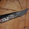 Нож киридаши "KOI" black (N.C.Custom) - фото