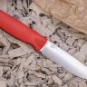 Нож OtusF CPR, G10 красная, ножны – kydex, выпуклая линза - фото