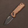Складной нож Boker 01SC710 Rockstub Brown Micarta - фото