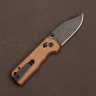 Складной нож Boker 01SC710 Rockstub Brown Micarta - фото