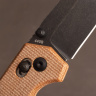 Складной нож Boker 01SC710 Rockstub Brown Micarta - фото
