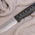 Нож HootF N690, G10 черно-оливковая, ножны – kydex, выпуклая линза