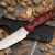 Нож ULUIA N690, Black/Red, OWL-1381111111